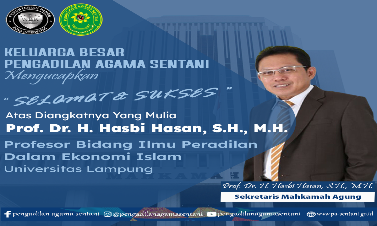 Ucapan Selamat Dr Hasbi Hasan