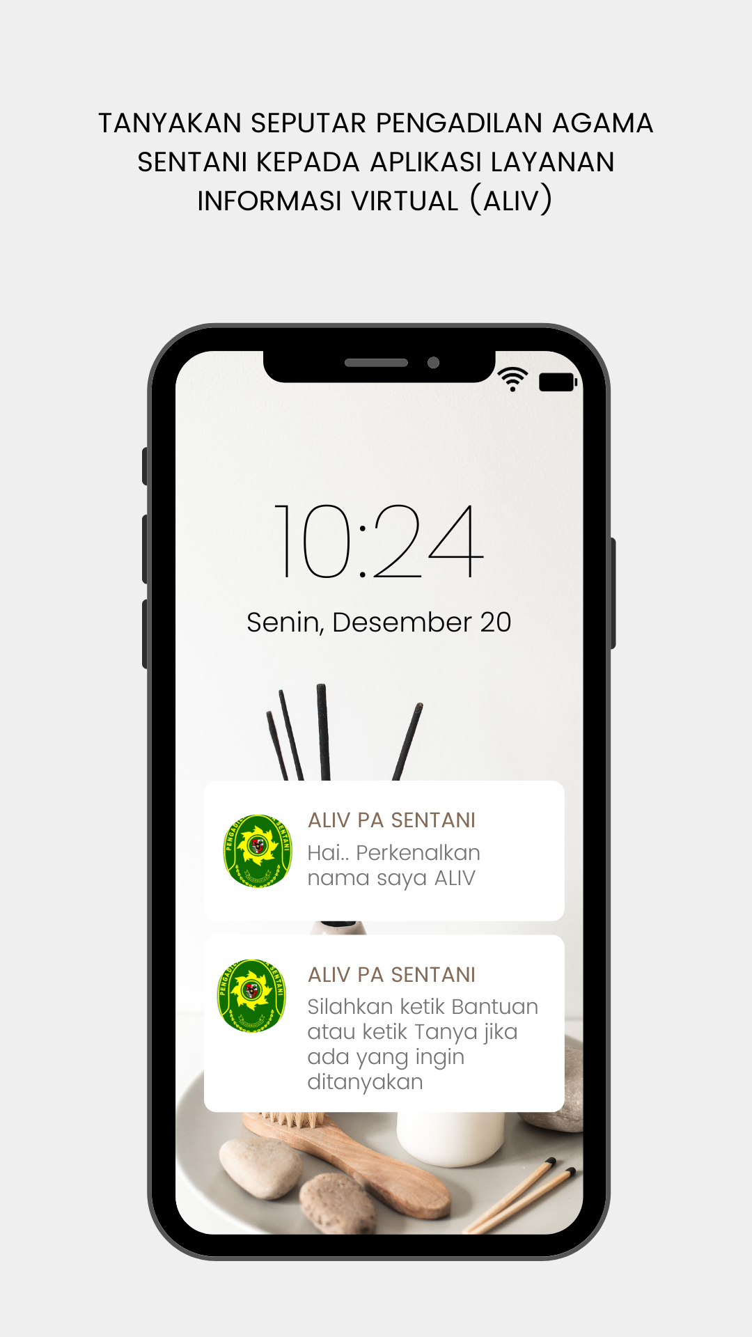 Gray Minimalist Notification Spa Your Story 